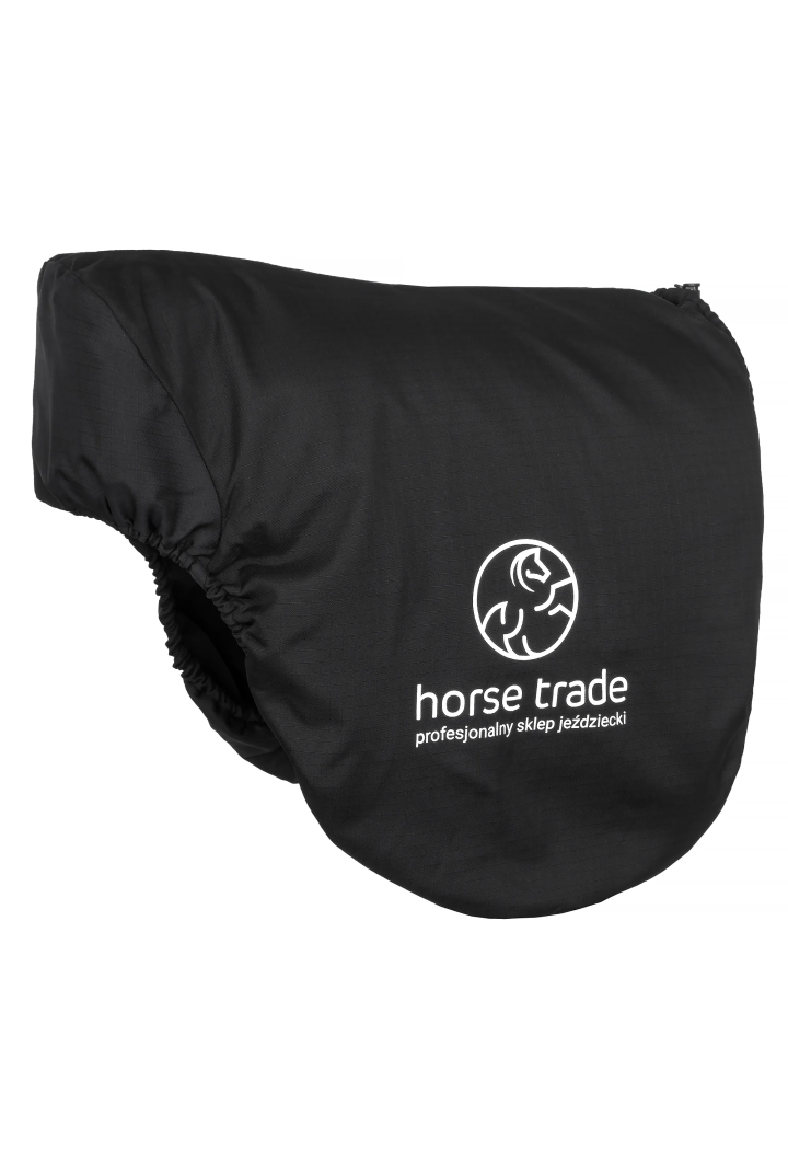 Abdeckung auf Sattel HORSE-TRADE (Logo) elastisch