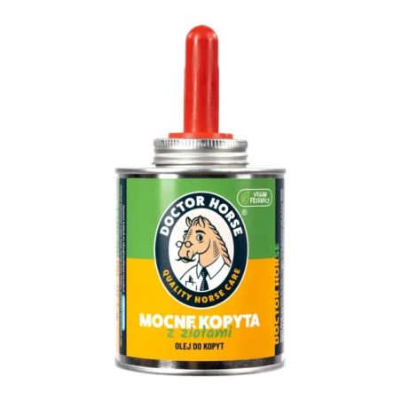 DOCTORHORSE oil for hooves StrongCocks of herbs 450ml