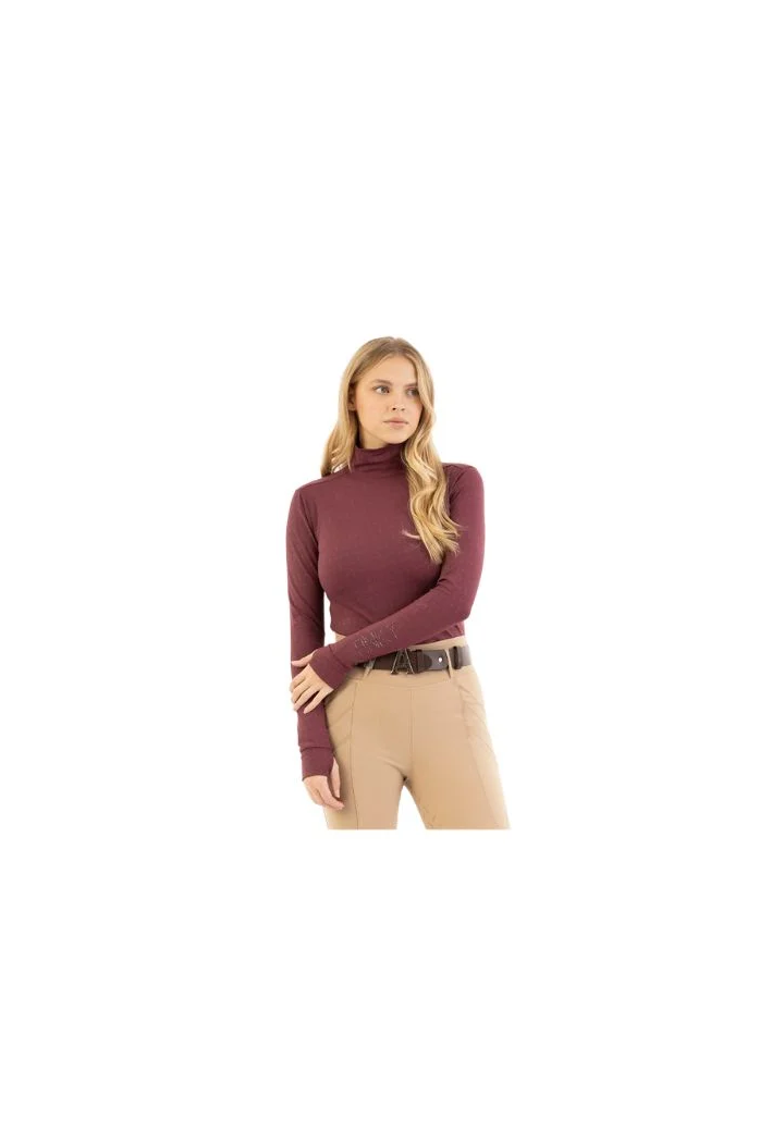 ANKY Mockneck 25AW Damenhemd