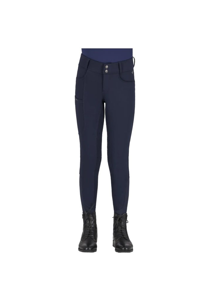 Riding breeches QHP Lymee Junior 25AW softshell mł