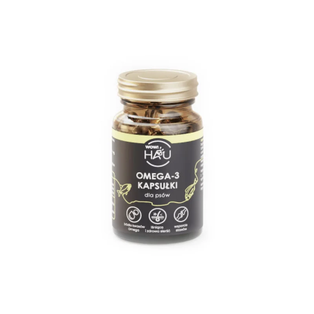 Supliment pentru câini WOW!PETS Omega-3 60kap.