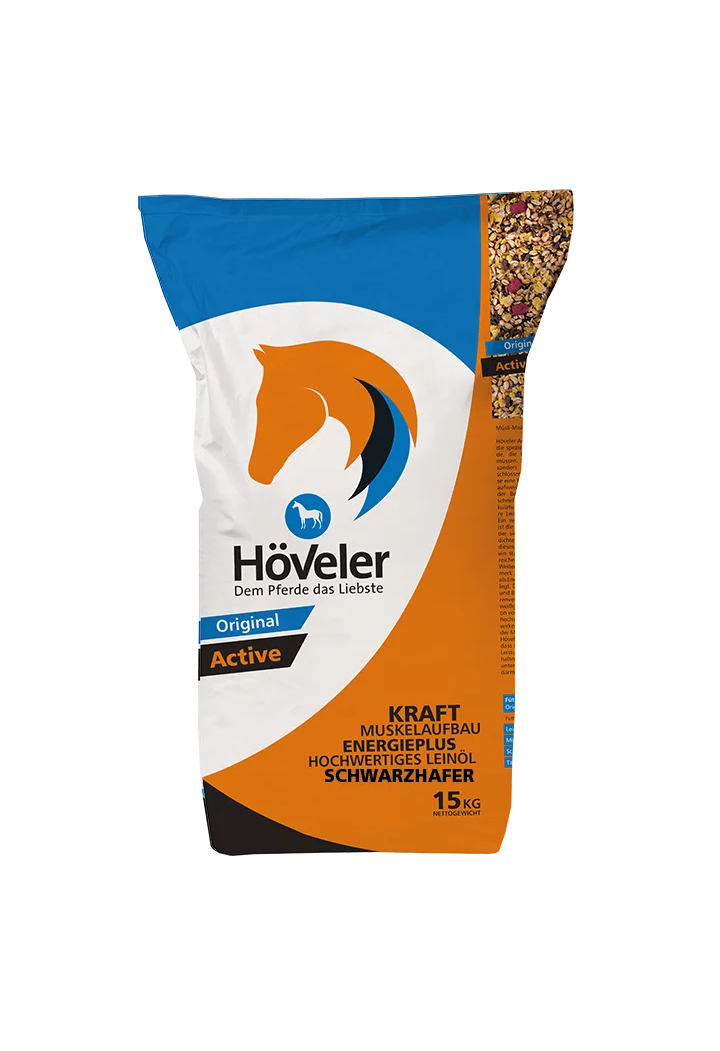 Alimentazione HOVELER Original Active 15kg musli