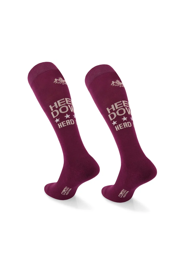 Sosete MONDO-CALZA HayThere Heels Down