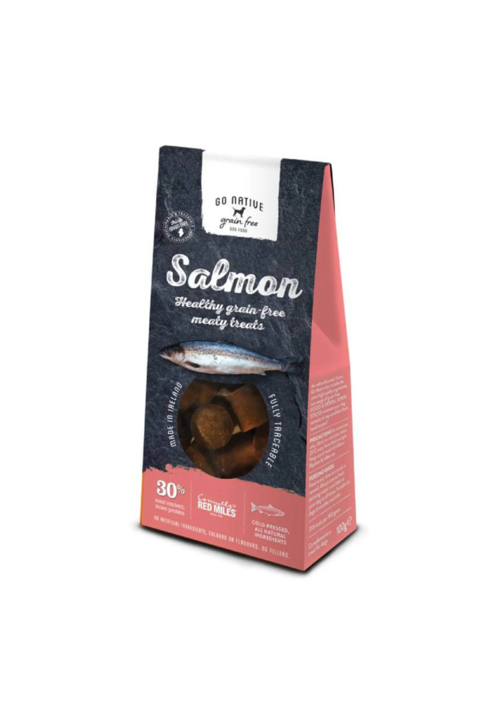 Dummy dog GO NATIVE Essential salmon 100g