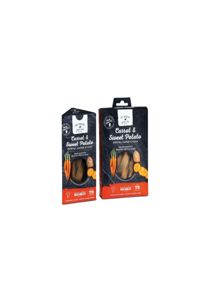 Morse di cane GO NATIVE Dental carr/patato 150g