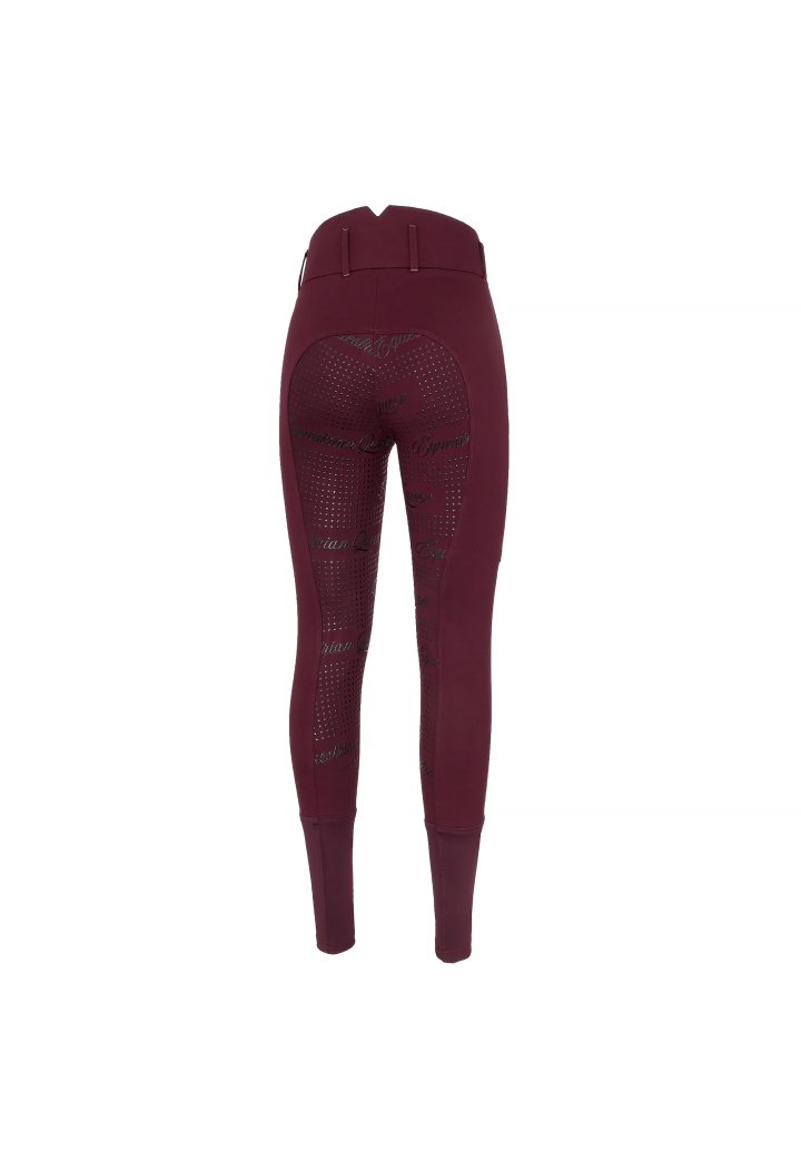 Pantaloni de echitație EQ.QUEEN Redbridge femelă
