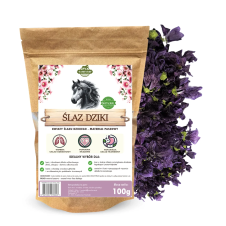 Floare albastră de piatră sălbatică SAMFARM 100g