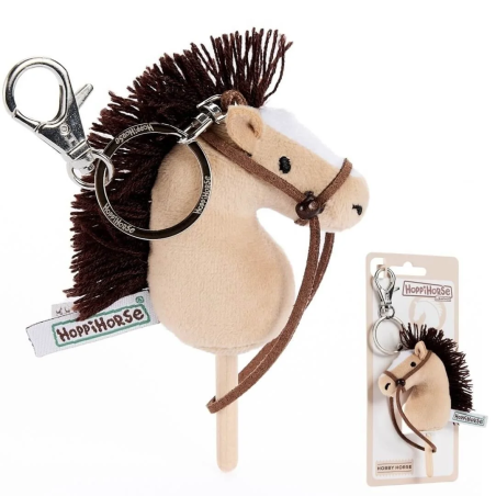 Keyring HoppiHorse HobbyHorse beige 12cm