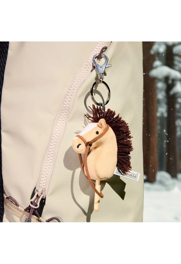 Breloc HoppiHorse HobbyHorse bej 12cm