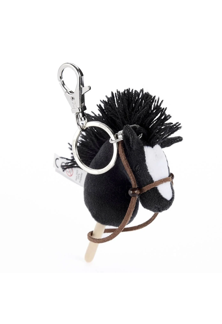 Přívěsek na klíče HoppiHorse HobbyHorse černá 12cm