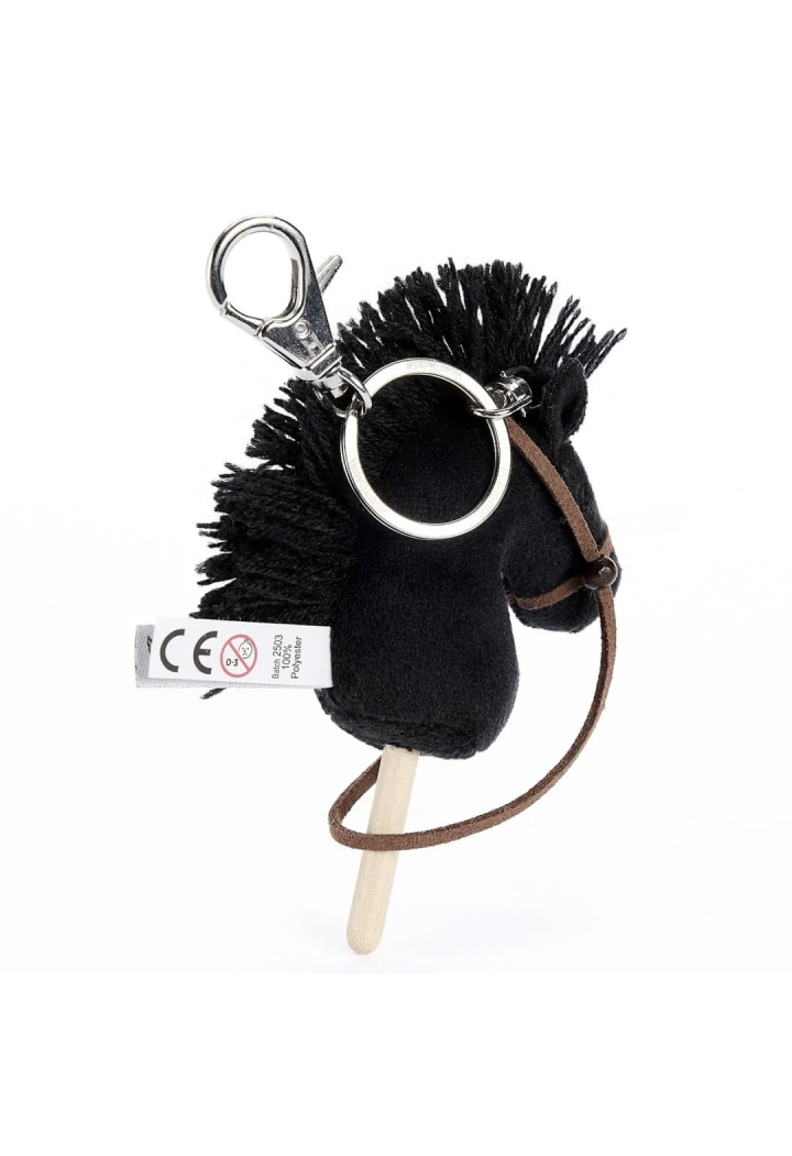 Schlüsselanhänger HoppiHorse HobbyHorse schwarz 12cm