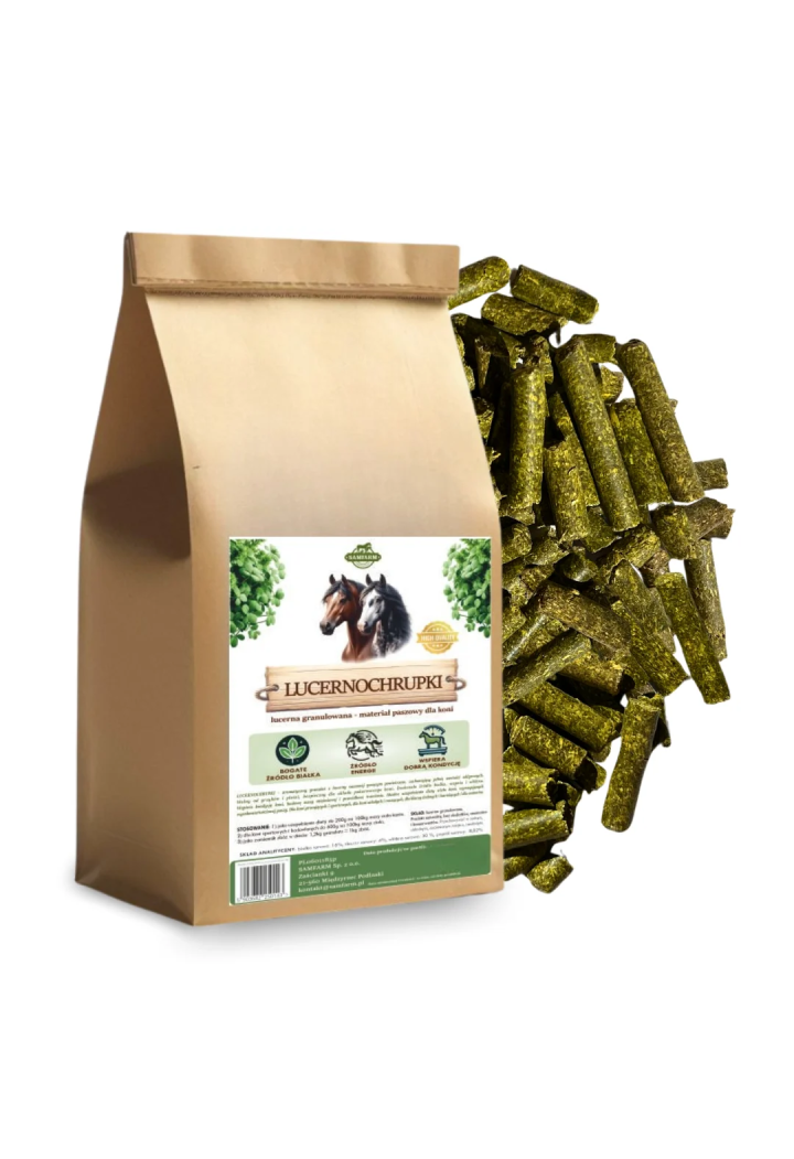 Chrupki z lucerny SAMFARM 20kg