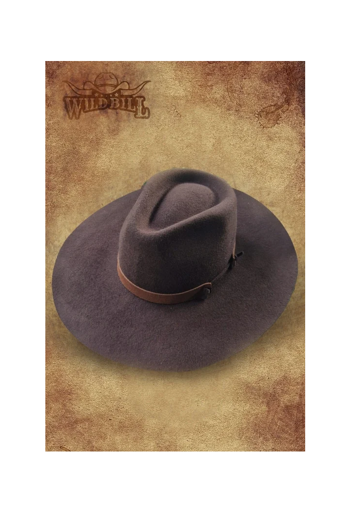 Pălărie de cowboy WILDBILL CaliforniaDreams simțit