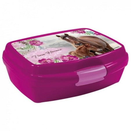 Lunch boxes DERFORM I Love Horses