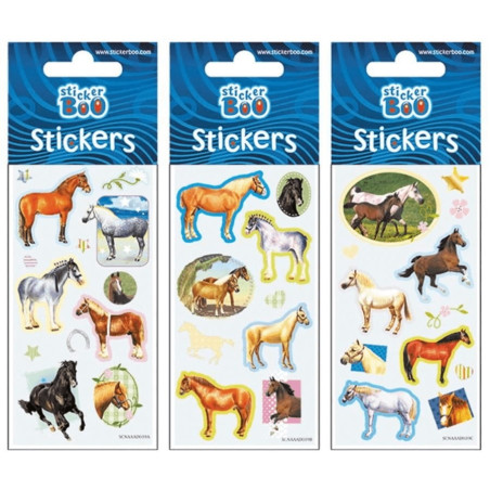 STICKERBOO Horses Aufkleber