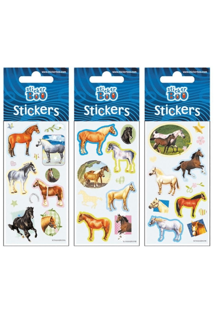 STICKERBOO Horses stickers