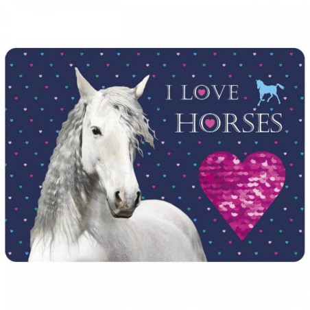 Mata na stół DERFORM I Love Horses 290x400