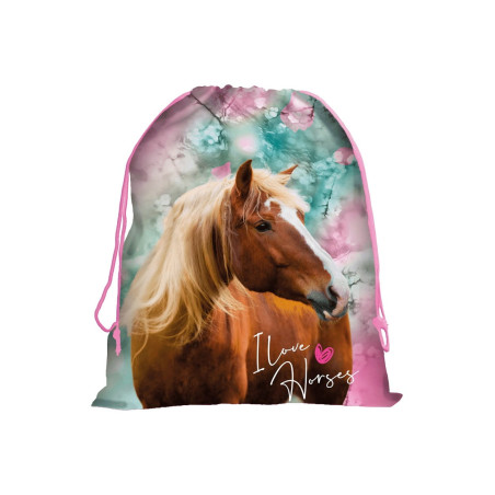 Geanta de pantofi DERFORM I Love Horses