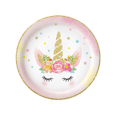 Plăci de hârtie GODAN Unicorn 6 buc