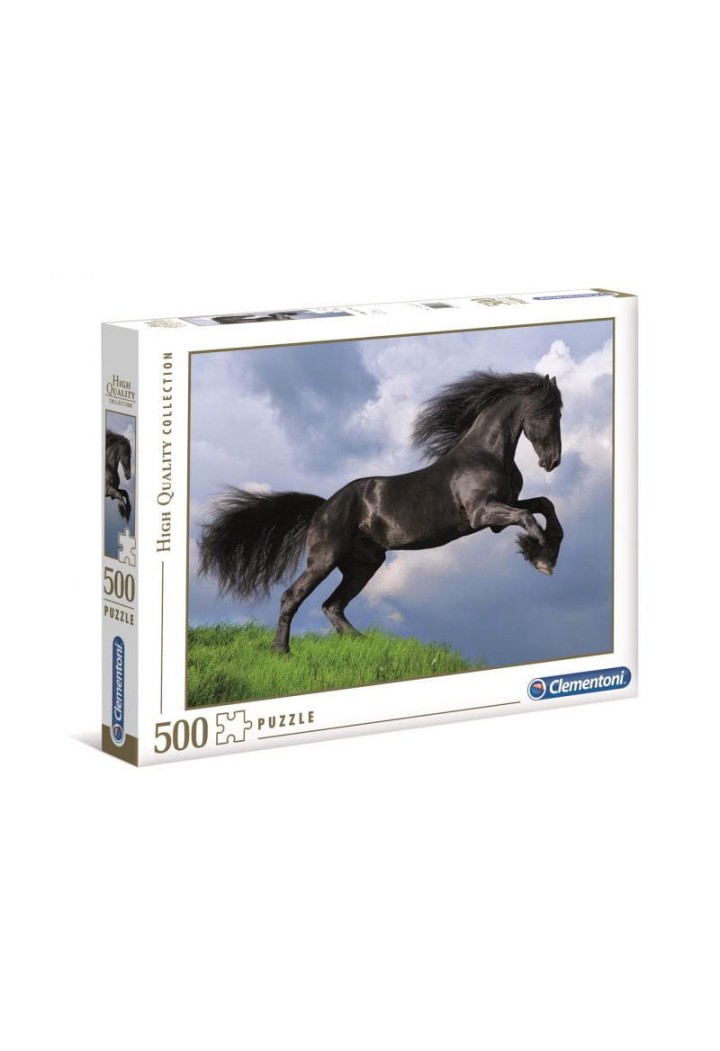 Puzzle CLEMENTONI Black Horse 500 elements