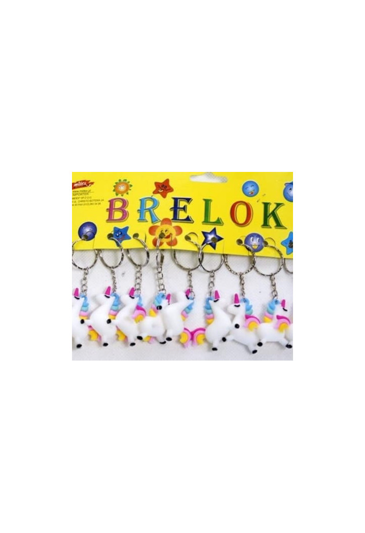 Schlüsselanhänger MIDEX Rainbow Unicorn 5cm