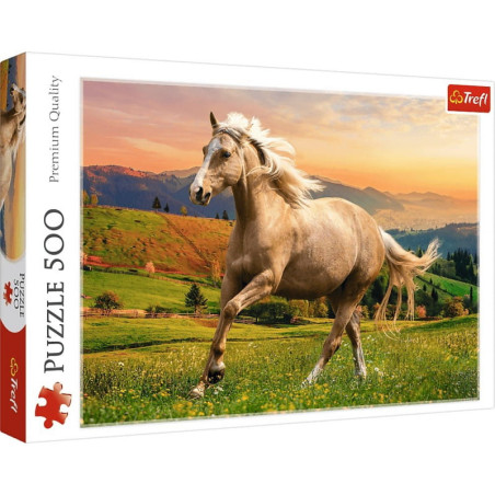 Puzzle TREFL Sunset Galop 500 elemente