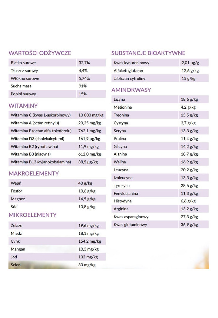 YARROWIA Supplement Regeneration granules 1,5kg