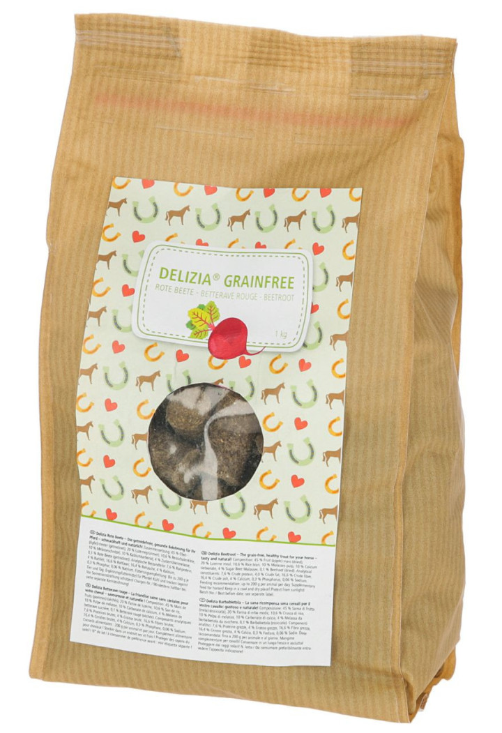 Gourmets KERBL Delizia Grain Free sfeclă 1kg