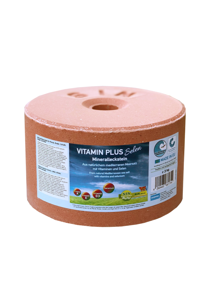 Leckstein Mineral IMIMA VitaminPlusSelen 3kg
