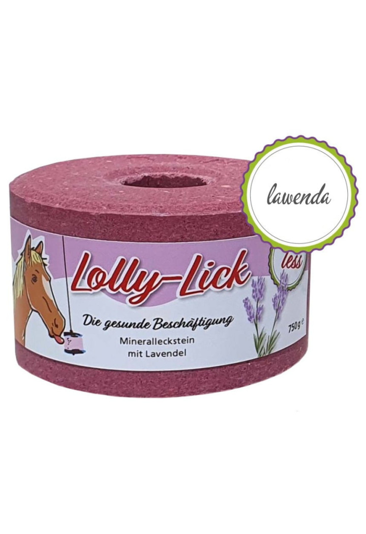 Bloc de lins LOLLY-LICK lavender 750g