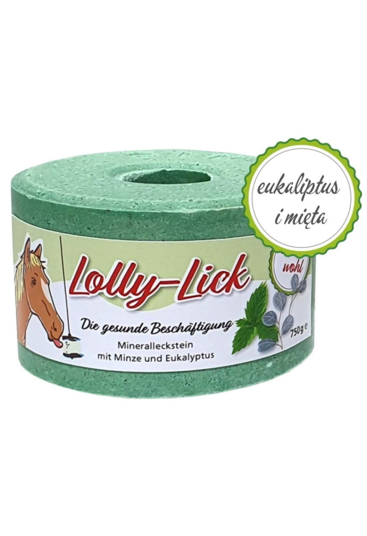 Lick LOLLY-LICK mint/eucalyptus 750g
