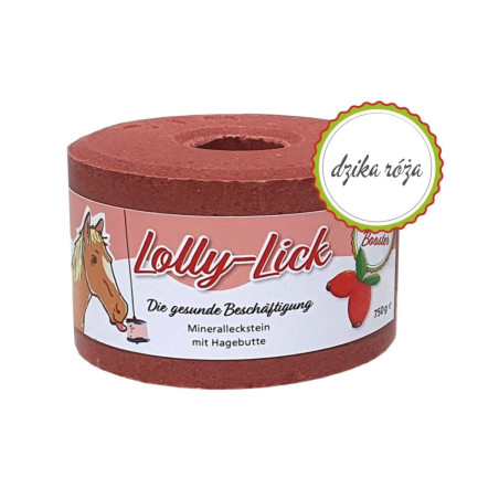 Leckstein LOLLY-LICK Wildrose 750g