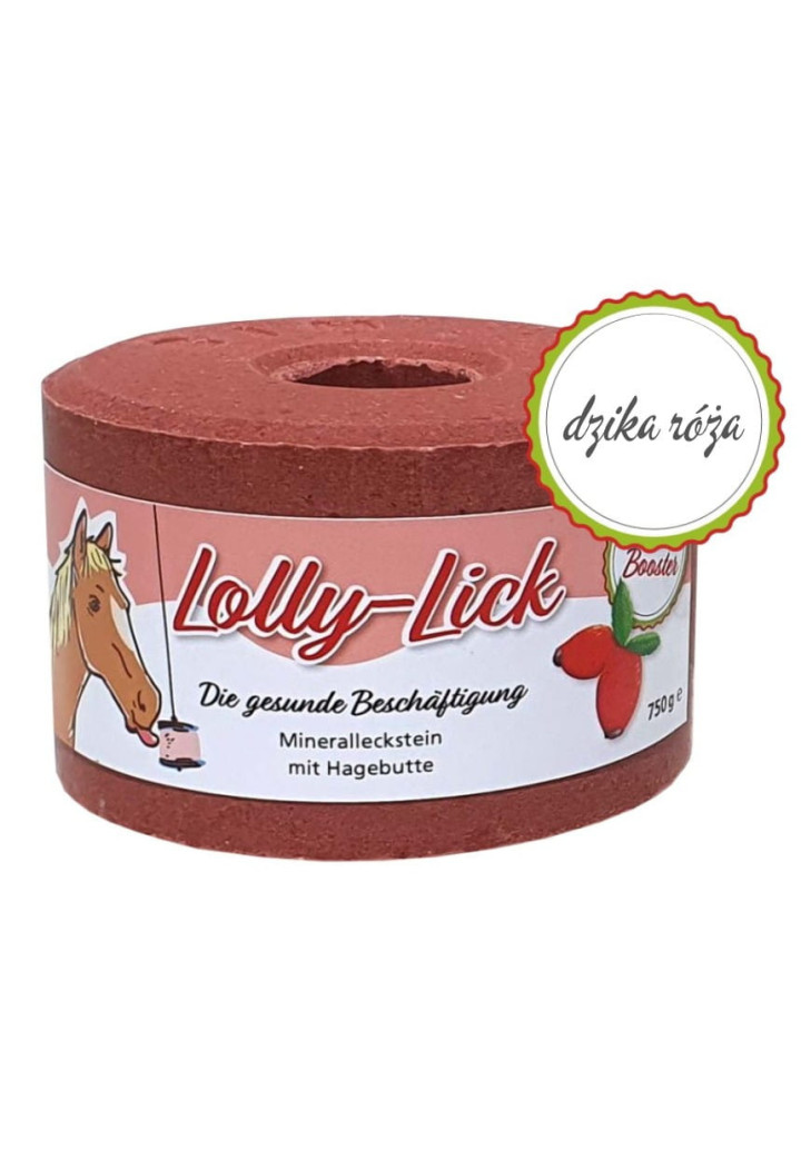 Blocco da leccare LOLLY-LICK rosa selvatica 750g