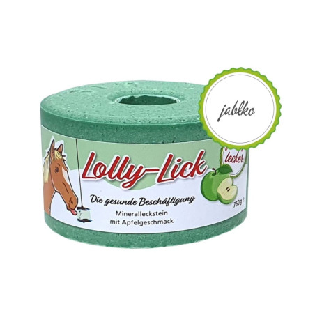 Lizawka LOLLY-LICK jabłko 750g