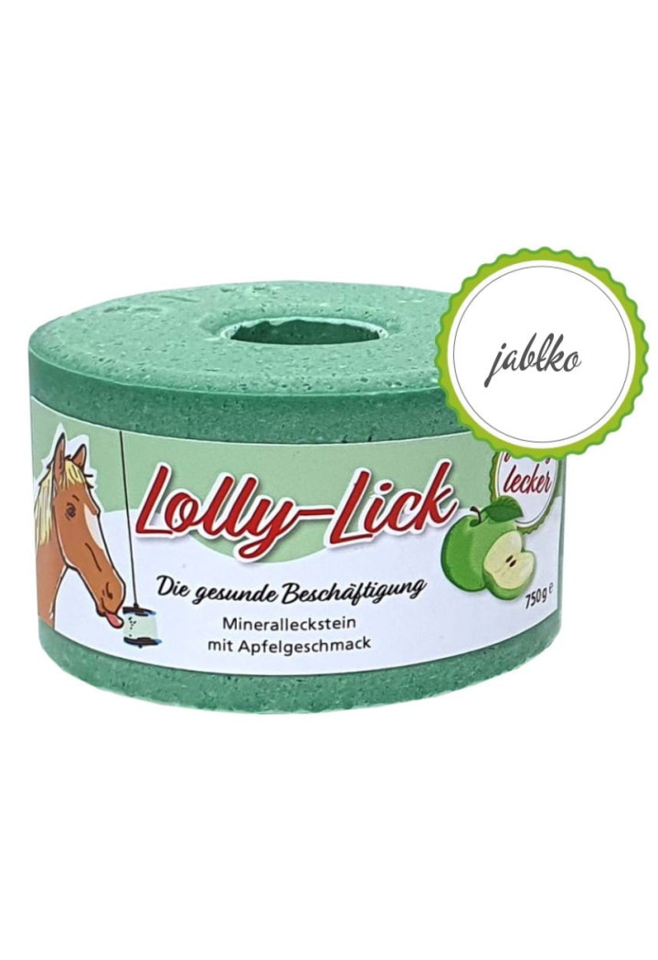 Leckstein LOLLY-LICK Apfel 750g