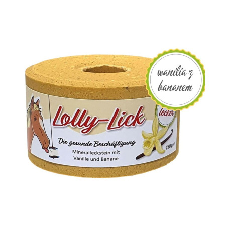 Liz LOLLY-LICK vanilka / banan 750g