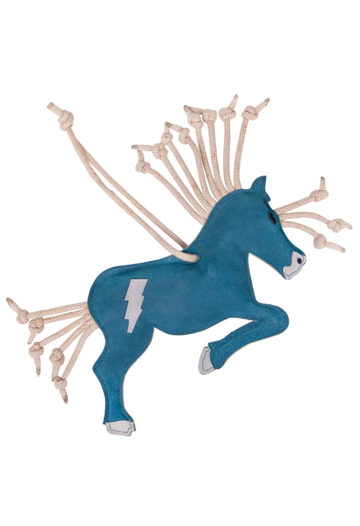 Toy for horses QHP Thunderbolt Deep Lagoon