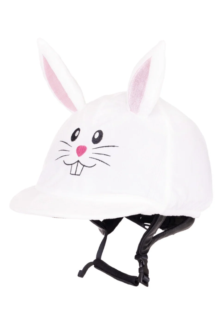 Capac pe cască de echitație QHP Easter Bunny