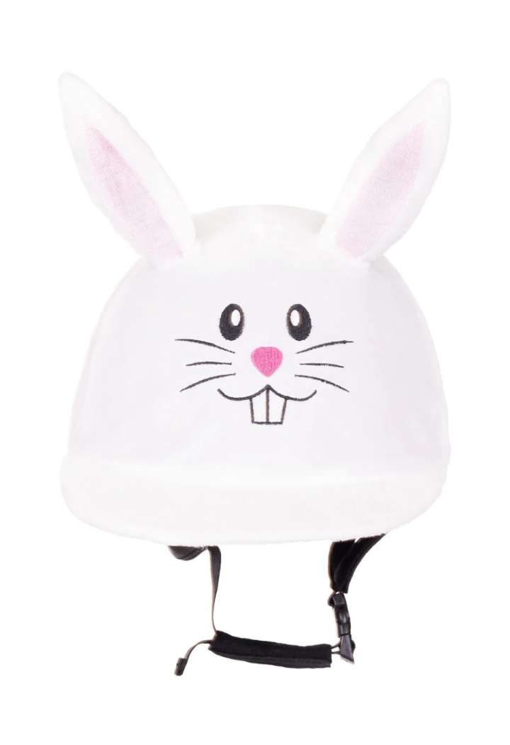 Capac pe cască de echitație QHP Easter Bunny