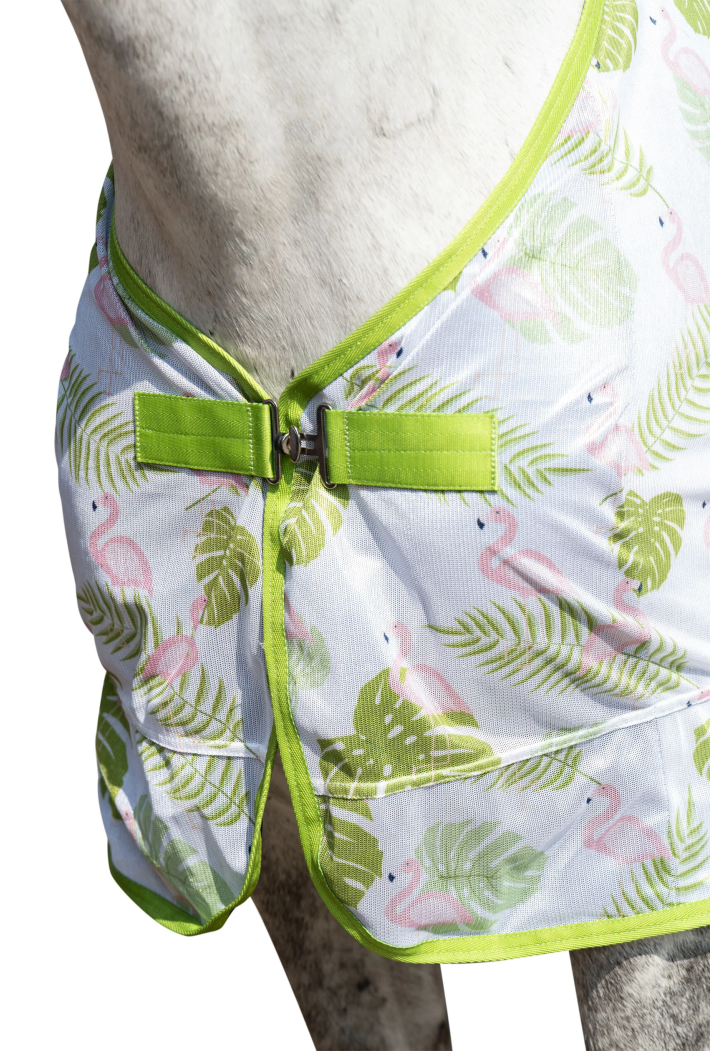 Coperta per cavalli mesh HKM Flamingo