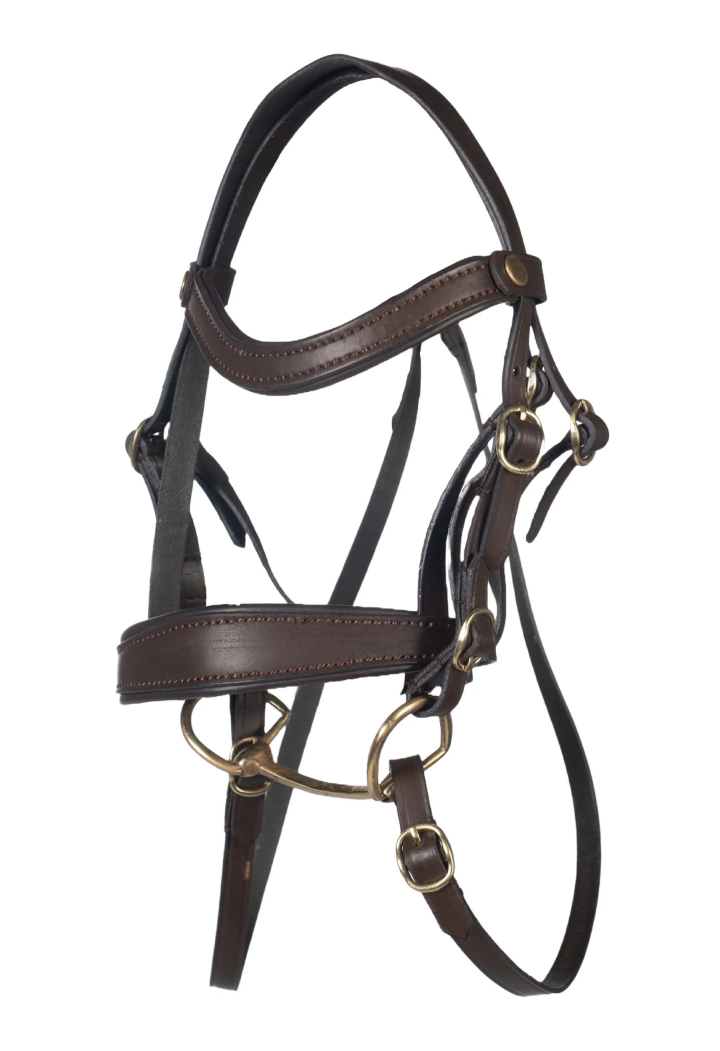 Bridle HKM HobbyHorsing Basic brown