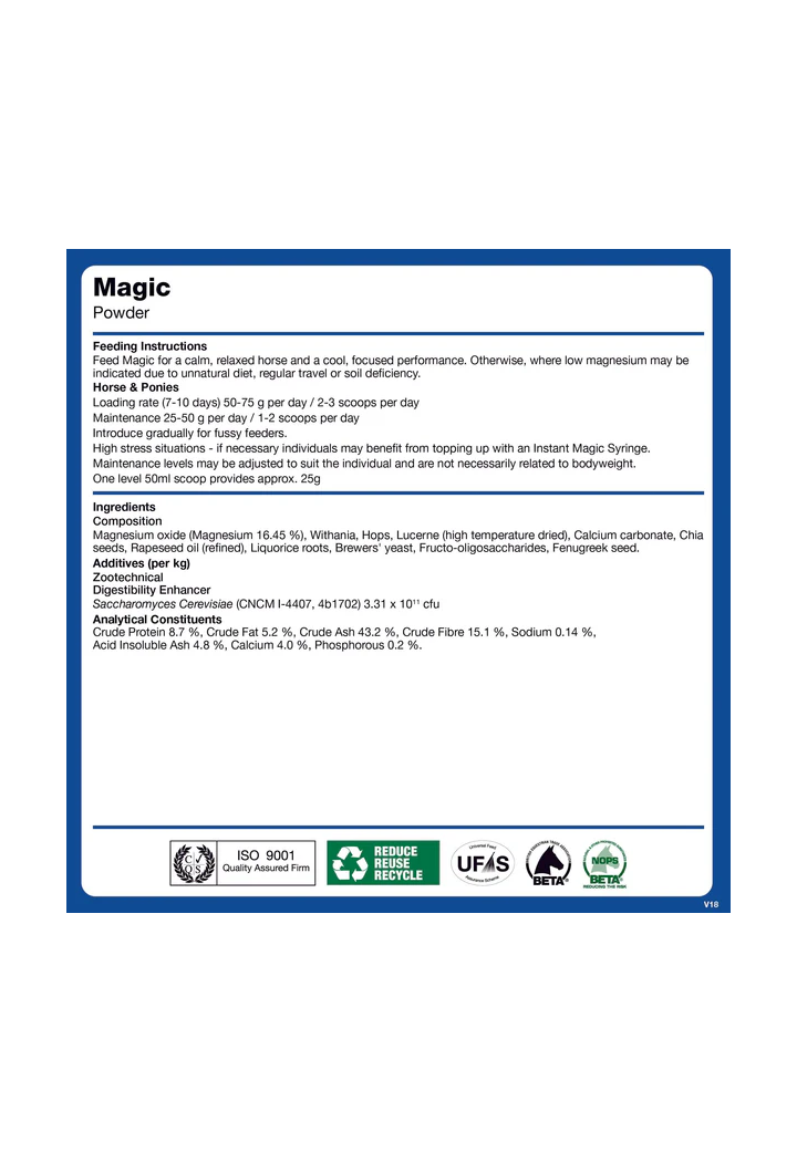 NAF Magic Powder 750g calmant supliment