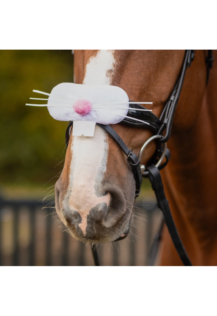 Decoration on noseband QHP Easter bunny