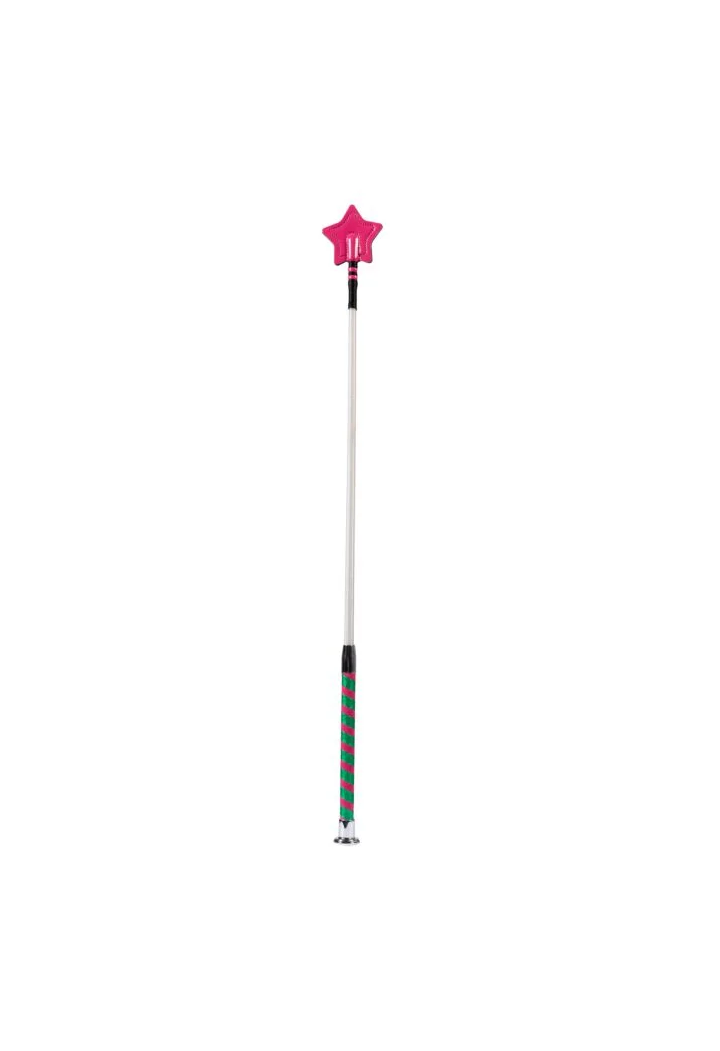 Cravașă HKM Maui roz/verde 65