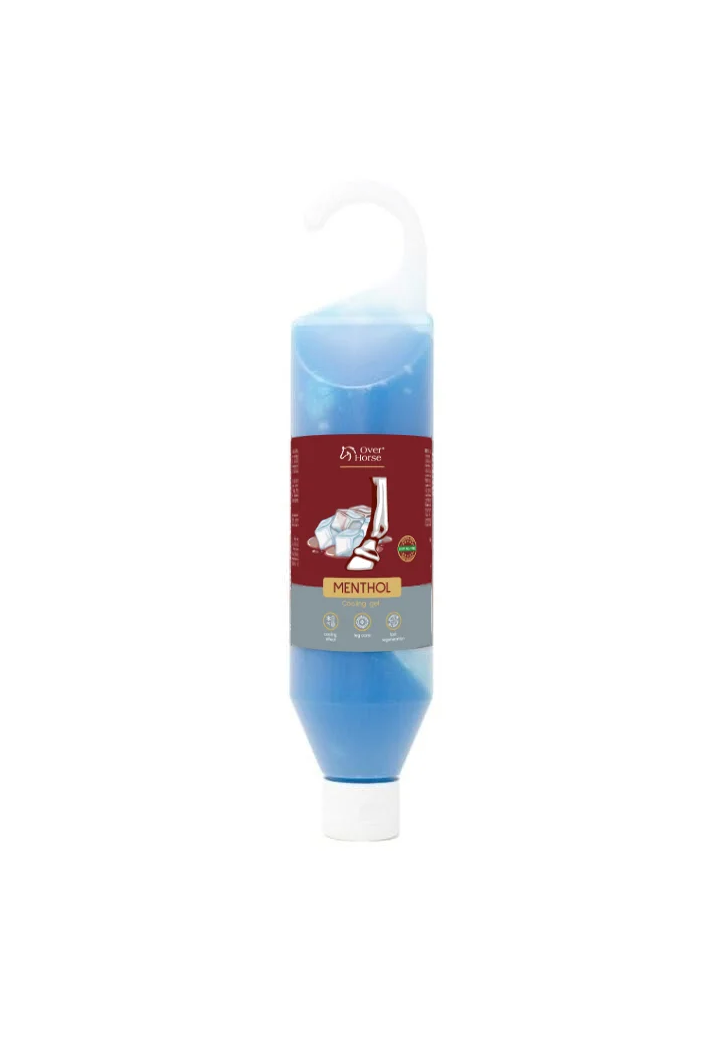 Over Horse Chladicí gel Menthol Gel se suspenzí 500g