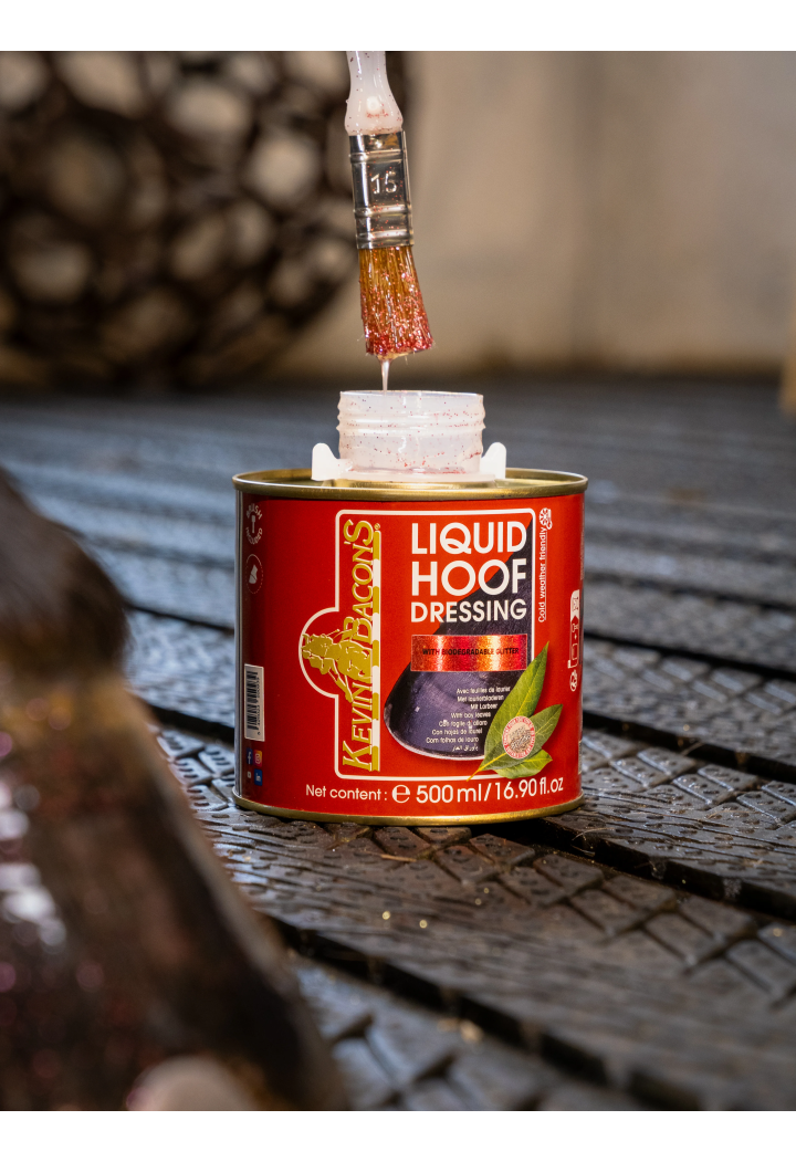 Huföl KEVIN BACON'S Liquid Hoof rosa mit 500ml Glitzer