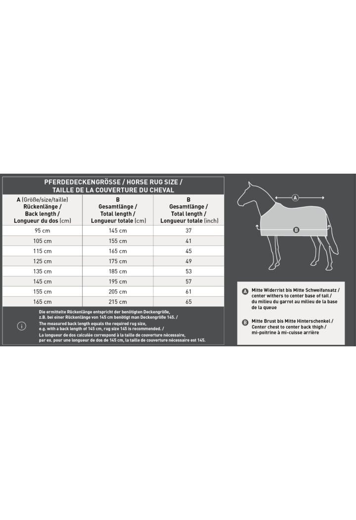 Coperta per cavalli padok WALDHAUSEN Arctic 100g