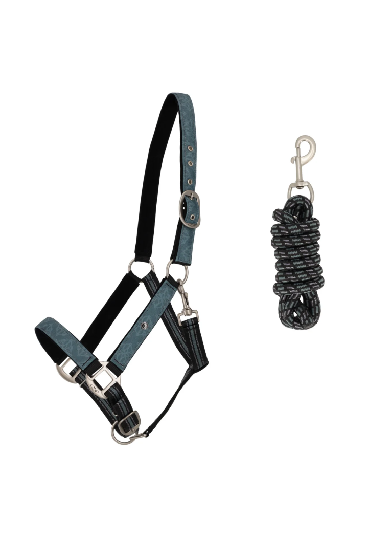 Headcollar with lead rope QHP Collection Spring/Summer 2026