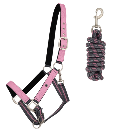 Headcollar with lead rope QHP Collection Spring/Summer 2026