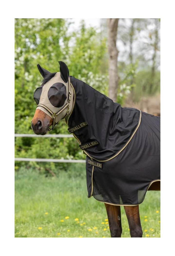 Fliegenmaske COVALLIERO Fino Strech Zipper Frühling/Sommer 2026